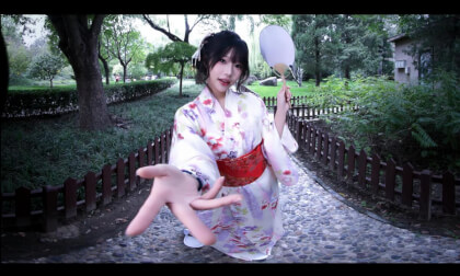 8K日本VR视频片源 粉色和服 娇嫩软妹-43VR视频资源网